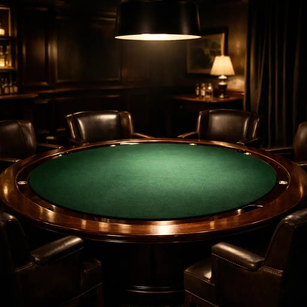 Salon de poker élégant